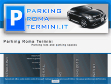 Tablet Screenshot of parkingromatermini.com